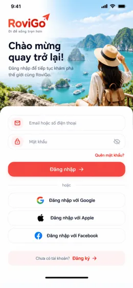 App du lịch - Booking Tour